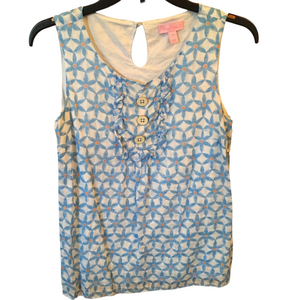 Lilly Pulitzer Silk Top